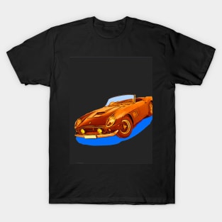 Italian Classic Roadster Car T-Shirt
